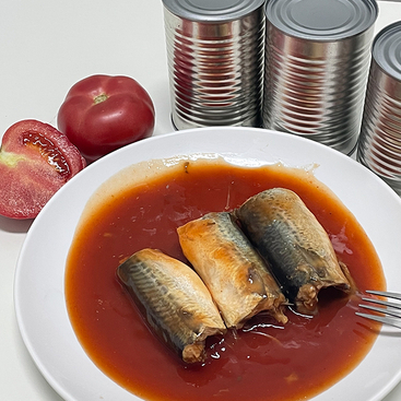 425g Canned Mackerel In Tomato Sauce